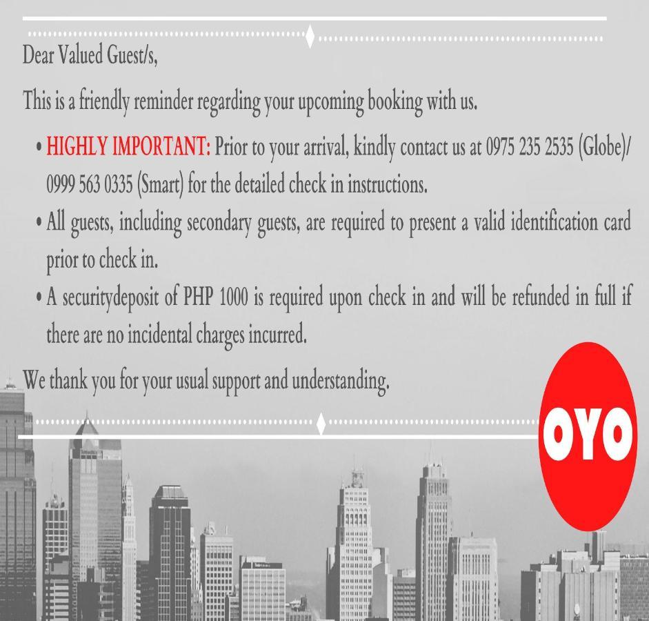 Oyo 474 Urbandeca Tower 316 - Nizami Condotel Mandaluyong Extérieur photo